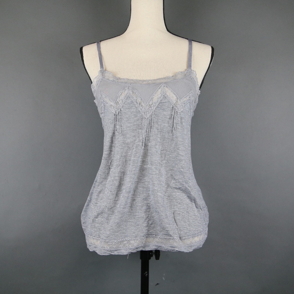Kimchi Blue Grey Lace Top Size M